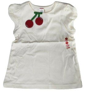 VIntage Gymboree Cherry Pie Tshirt Top Girls Size 6 NWT